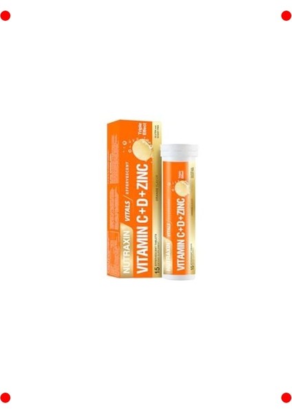 C-D-Çinko Efervesan Tablet - Bağışıklık Desteği 15 Adet