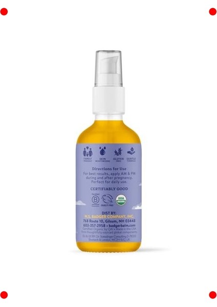 Organik Çatlak Karşıtı Karın Çevresi Yağı 118 ml fiyatları