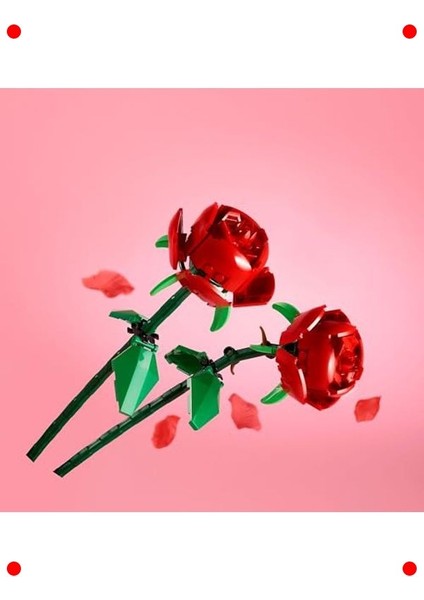 Gül Çiçek Modeli Yapım Seti (120 Parça) indirimleri