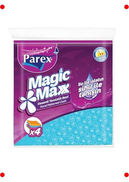 Çok Amaçlı Temizlik Bezi Seti, 4'lü