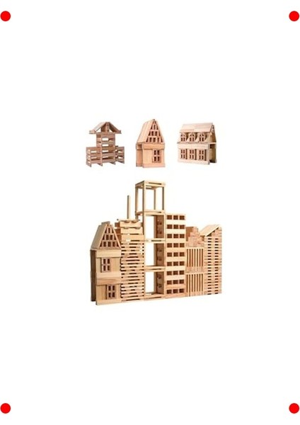 Geliştirici Ahşap Yapı Blokları Seti