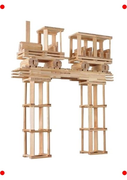 Geliştirici Ahşap Yapı Blokları Seti fiyatları