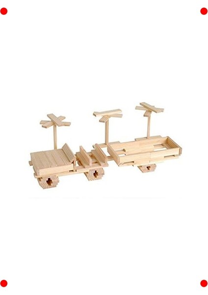 Geliştirici Ahşap Yapı Blokları Seti fırsatları