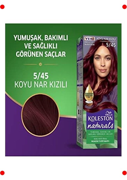 Koyu Nar Kızılı Saç Boyası fiyatları