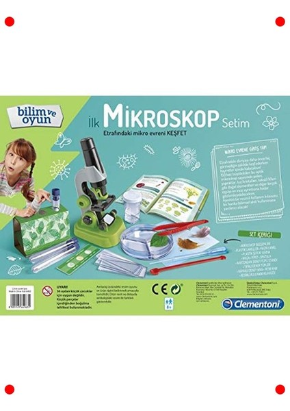 Ilk Mikroskop Setim - Bilimsel Keşif Oyuncak modelleri