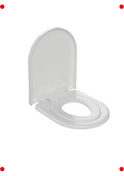 Çocuklu Yavaş Kapanır Termoplast Klozet Kapağı