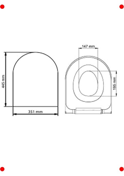 Çocuklu Yavaş Kapanır Termoplast Klozet Kapağı modelleri