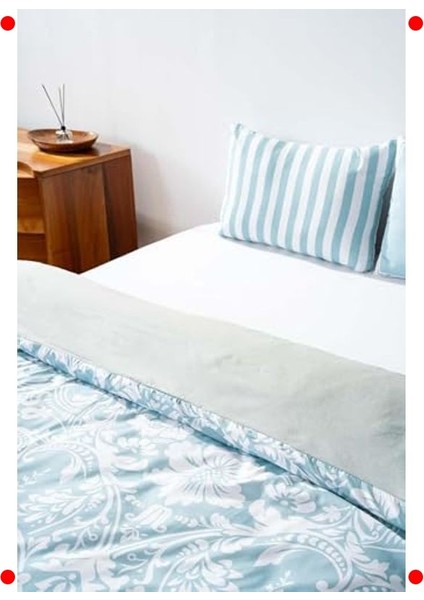 Saray Mint Yeşil Çift Kişilik Nevresim Takımı indirimleri