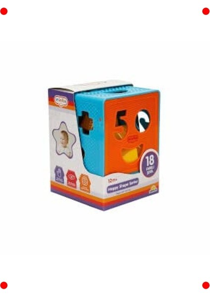 Neşeli Şekil Eşleştirme Küpü Oyuncağı indirimleri