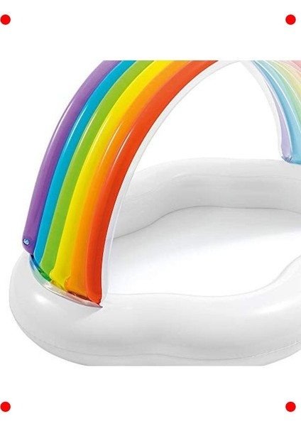 Gökkuşağı Gölgelikli Çocuk Havuzu, 142 cm modelleri