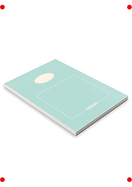 A5 Düz Bloknot, Karton Kapak, Mint Yeşil modelleri