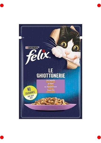 Kuzu Etli Lezzetli Kedi Yaş Maması - 85 gr Tek Porsiyon