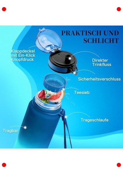 Spor Su Şişesi 500ML/800ML/1L | Sızdırmaz, Bpa Free fiyatları