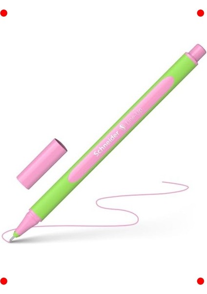 0.4 mm Pastel Pembe Fineliner Kalem
