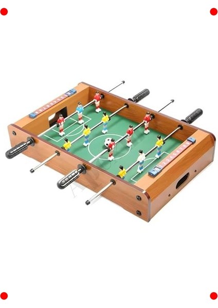 Ayaksız Ahşap Masa Langırt Oyunu - 4 Kollu