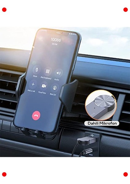 USB Bluetooth 5.0 Araç Aux Alıcısı Kablosuz Kiti fiyatları