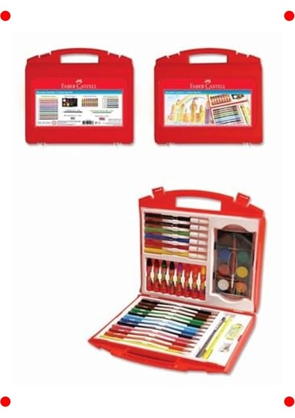 Çocuklar Için Taşınabilir Boyama Sanat Seti Çantası fırsatları