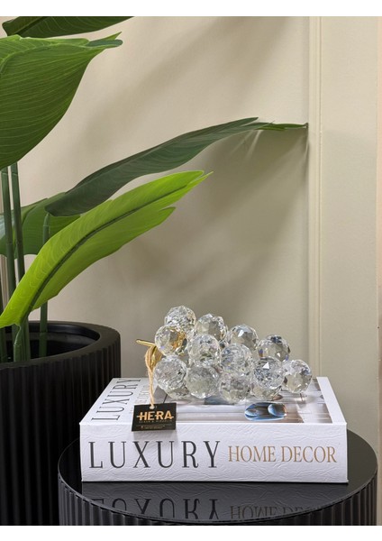 Dekoratif Kristal Üzüm 22 cm