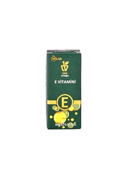Saf E Vitamini Yağı 5ml - Cilt ve Saç Bakımı Için fiyatları