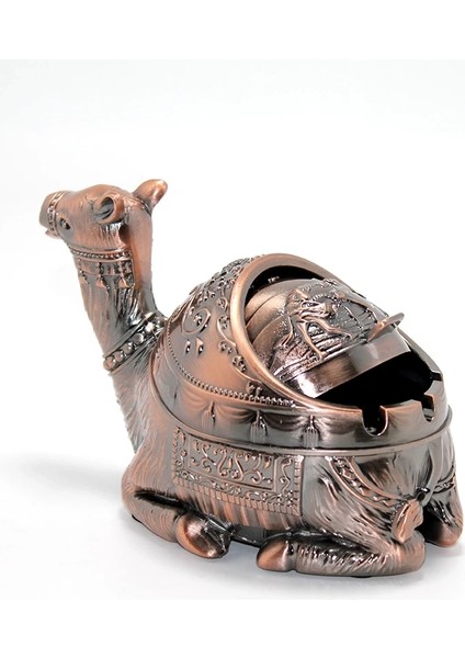 Metal Deve Figürlü Küllük ALK1658 ( Lisinya )