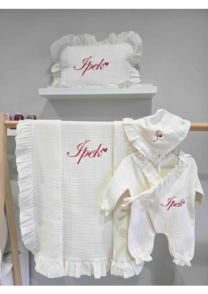 Müslin Hastane Çıkış Seti