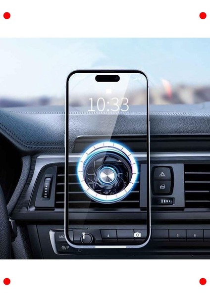 Mıknatıslı Araç Telefon Tutucu (Havalandırma, 360°) fiyatları