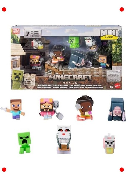 Piksel Karakterler Çoklu Mini Figür Paketi