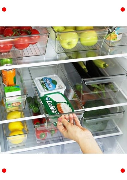 Pet Orta Boy Buzdolabı Düzenleyici Saklama Kutusu modelleri