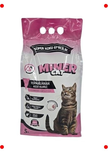 Bebek Pudrası Kokulu Kedi Kumu 5 Litre