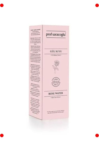 Doğal Gülsuyu 250 ml – Ferahlatıcı Tonik