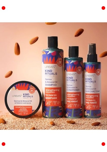 Kinoa & Badem Yağlı Saç Bakım Toniği 200 ml indirimleri