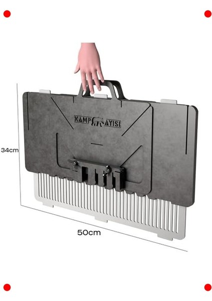 Taşınabilir Katlanır Barbekü Izgara Seti indirimleri