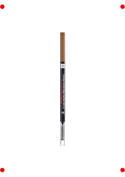 Ince Uçlu Kaş Kalemi - Açık Kumral