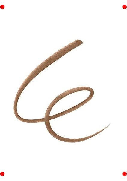 Ince Uçlu Kaş Kalemi - Açık Kumral fiyatları