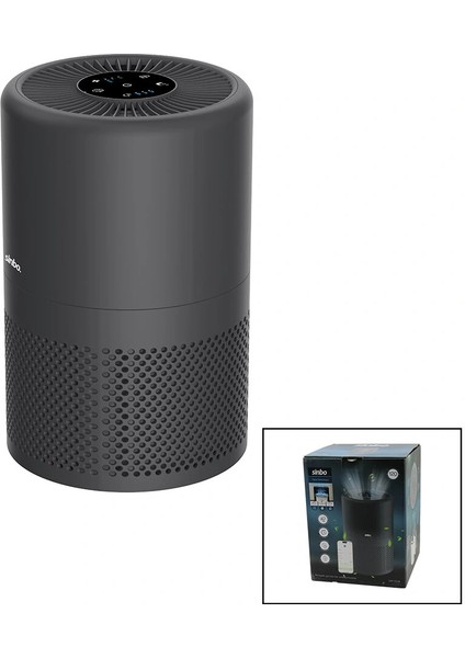 Hava Temizleme Cihazı 3 Kademe Filtreleme Otomatik Fan Uv Aydınlatma Sessiz Uyku Mod Wifi Uzaktan Kontrol SAP-5508 (4887)