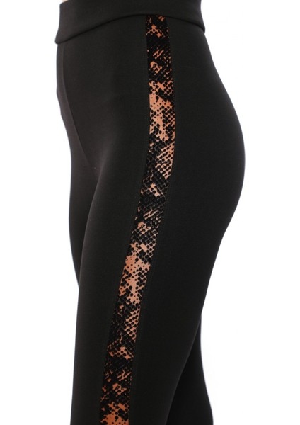 Toparlayıcı Yüksek Bel Siyah Kışlık Kadın Tayt indirimleri