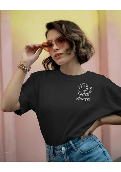 Köpek Annesi Baskılı Tişört