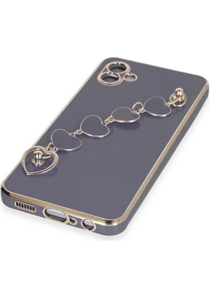 Samsung Galaxy A04E Kılıf Esila Silikon - Gri fırsatları