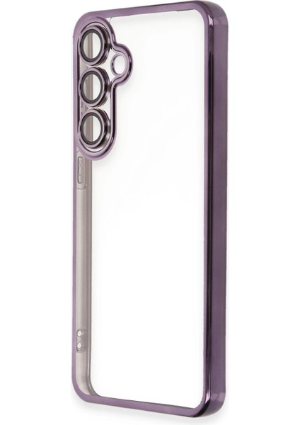 Samsung Galaxy S24 Fe Kılıf Lensli Silikon - Mor fiyatları