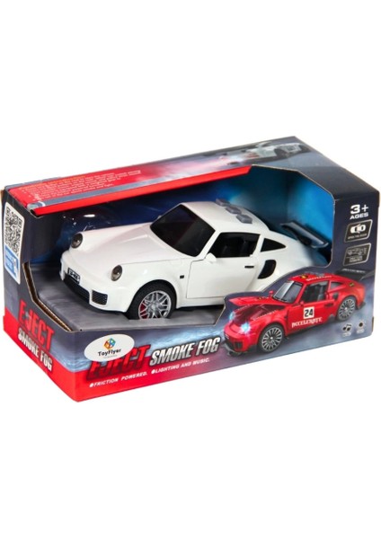 Işıklı Sesli Duman Çıkaran Sürtmeli Spor Araba Bsp-1b fiyatları