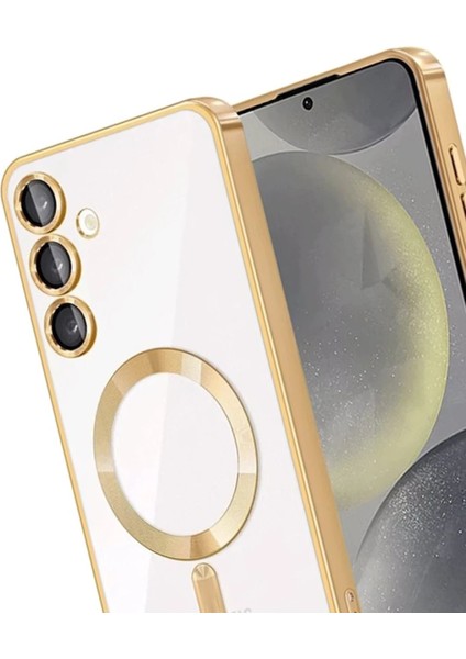 Samsung Galaxy A15 4g Kross Magneticsafe Kapak - Gold modelleri