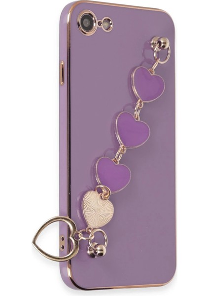 iPhone 7 Kılıf Esila Silikon - Mor