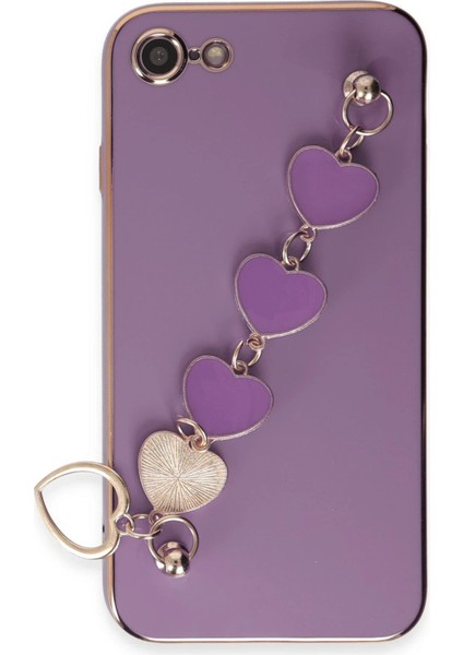 iPhone 7 Kılıf Esila Silikon - Mor fiyatları