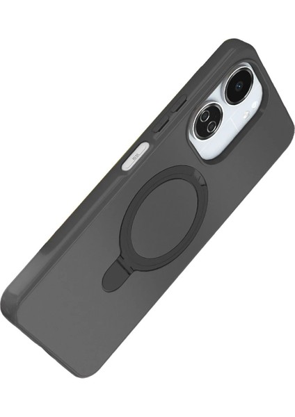 Xiaomi Redmi 13C Regal Magsafe Standlı Kapak - Titan Gri fırsatları