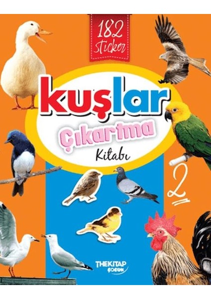 Kuşlar Çıkartma Kitabı - 2
