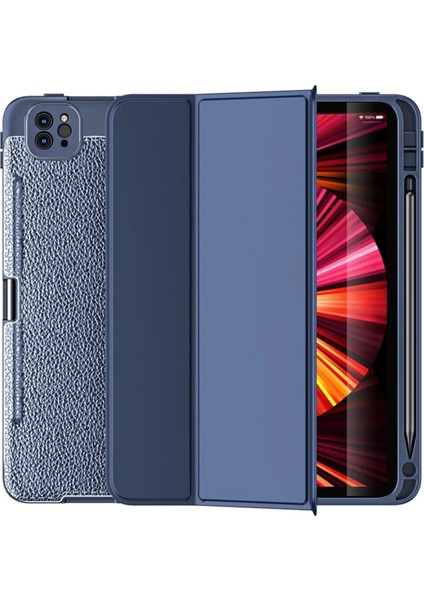 iPad Pro 11 (2020) Kılıf Tablet Focus Silikon - Lacivert