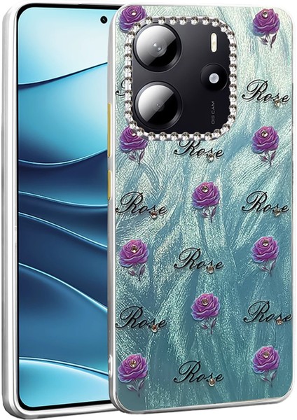 Xiaomi Redmi Note 14 4g Kılıf Blade Aynalı Desenli Kapak - Desen 9