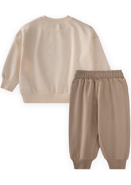 Sweatshirt Takım 1-7 Yaş Ekru S Vizon fiyatları