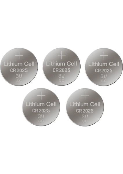 Yuma CR2032 Süper Lityum 3V 5’li Kart Düğme Pil