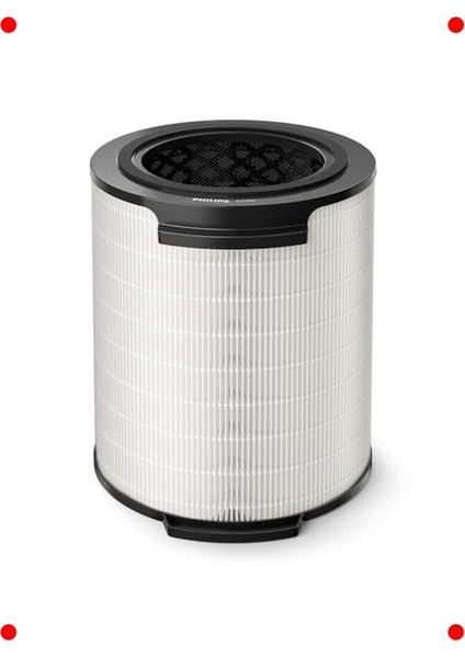 Nano Koruma Hepa Hava Temizleyici Filtre, Beyaz